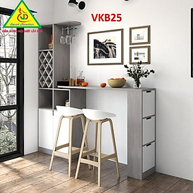 Mua Quầy bar mini kết hợp tủ rượu VKB25 ( không kèm ghế) - Nội thất lắp ráp Viendong Adv
