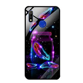 Ốp Lưng Kính Cường Lực cho Realme 3 Pro - 0433 LONGVU03 - Hàng Chính Hãng