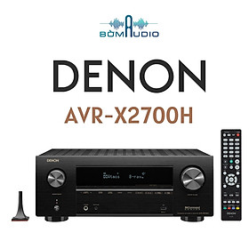 Mua DENON AVR-X2700H | Ampli Xem Phim Nghe Nhạc Chuẩn 8K - 7.2 Kênh x 95W - Hỗ Trợ Âm Thanh 3D Dolby Atmos  Công Nghệ Ảo Hóa Độ Cao  DTS: X và DTS Virtual: X  - Nghe Nhạc Đa Phòng HEOS - Trợ Lý Ảo Alexa  Google  Apple Siri | Hàng Chính Hãng _ Mới 100%