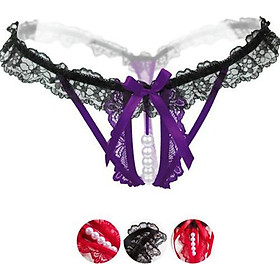 Quần lót nữ mềm mại, ôm trọn vòng 3 sexy - Đen tím