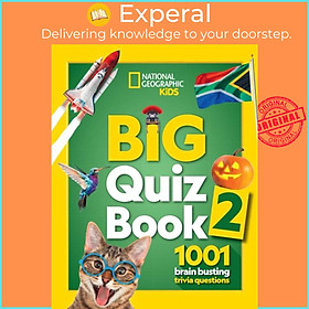 Hình ảnh Sách - Big Quiz Book 2 - 1001 Brain Busting Trivia Questions by National Geographic Kids (UK edition, paperback)