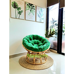 Ghế papasan ( xanh lá )