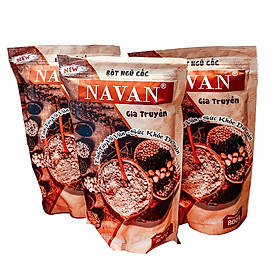 Lốc 3 túi ngũ cốc NAVAN (800g) _ Dinh dưỡng thiết yếu cho phụ nữ sau sinh 