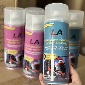 Mua  KoSuyTu  CHAI XỊT VỆ SINH MŨ BẢO HIỂM BỌT TUYẾT LA 450ml - Hương Chanh & Hoa Hồng (IB Chọn)