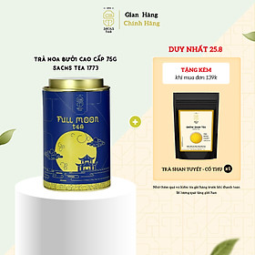 Trà hoa bưởi PFMT0075 SACHS TEA 1773 chè hữu cơ thái nguyên ướp hoa cao