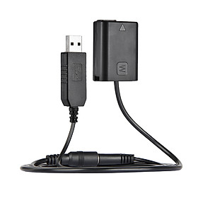 Bộ Pin Dự Phòng Andoer NP-FW50 Kèm Bộ Chuyển Đổi USB Cho AC-PW20 Cho Sony NEX-3/5/6/7 Series A33/A37/A35/A55/a7/a7R/a7II/A6000/A6300 (5V 2A)