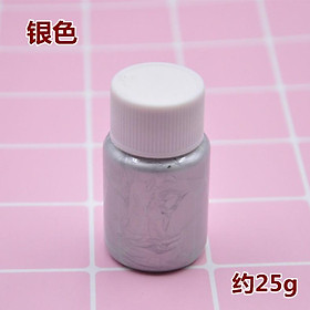 Sơn acrylic lọ 20gr nhũ vàng, bạc, đồng đỏ và màu da cho các bạn làm trang trí búp bê, tiểu cảnh, terrarium, DIY