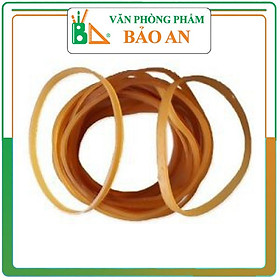 Dây Thun Dây Chun Bản Lớn 0.5cm X 8cm (Gói 500g) Độ Đàn Hồi Cao - Dây Chun Cho Văn Phòng Phẩm