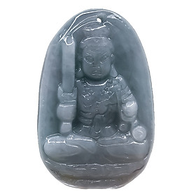 Bất Động Minh Vương Bồ Tát Cẩm thạch - Phật bản mệnh treo xe hơi cho người tuổi Dậu - Độ mạng, bình an | Vietgemstones
