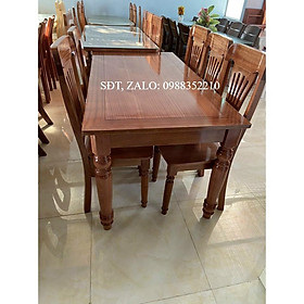 Bàn ghế ăn gỗ xoan đào cao cấp