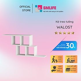 Mua Kệ trang trí gỗ kiểu dáng nhỏ gọn SMLIFE Walost