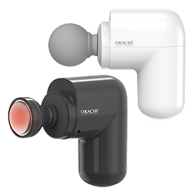 Súng massage cầm tay OKACHI JP-G3 có đầu nóng màu trắng