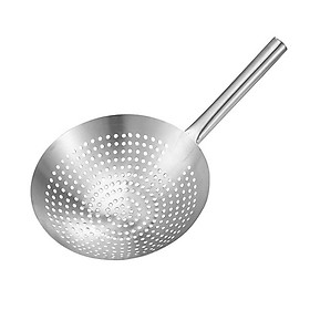 Vá inox có lỗ cán inox mẫu số 4 kích thước 28cm 30cm