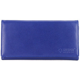 Ví nữ da bò màu xanh HJ93130-31-39-58