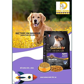 [Siêu Sale] Thức ăn Ganador cho chó con vị Sữa và DHA - Puppy Milk with DHA bao xá 10kg