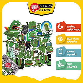 Pepe Frog - Set 30 sticker hình dán