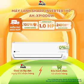 Mua Máy Lạnh Sharp Inverter 1 HP AH-XP10DSW - Hàng Chính Hãng - Mẫu Mới 2026