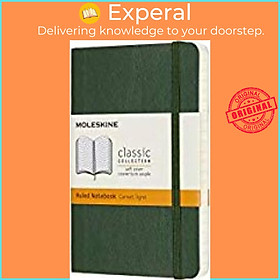 Sách - Moleskine Pocket Ruled Softcover Notebook: Myrtle Green by Moleskine (paperback)