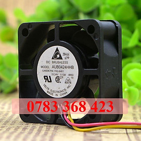 Mua Quạt Tản Nhiệt Ba Dây Delta AUB0424HHB 4015 4CM 24V 0.13A . Hàng tốt  xuất vat