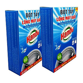 Combo 2 hộp 4 gói tẩy lồng máy giặt Hando