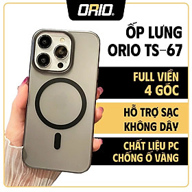 Ốp lưng mỏng chống vân tay cho iPhone 16promax / 15Promax / 14promax / 13promax / 12promax / ip16 / ip15 - Hàng nhập khẩu