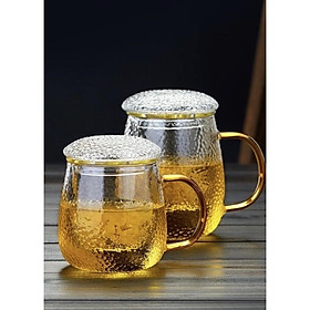 Mua Cốc lọc trà thủy tinh  cốc pha trà thủy tinh có nắp giữ nhiệt  thủy tinh cao cấp borosilicate