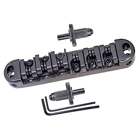 1 Set Roller Saddle Bridge with Wrench for LP Electric Guitar Parts