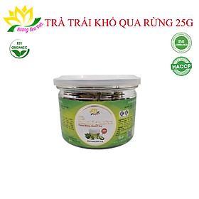 (COMBO 2 HŨ) TRÀ TRÁI KHỔ QUA RỪNG HŨ 25G - HƯƠNG SEN VIỆT