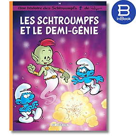 Sách truyện tranh tiếng Pháp - Les Schtroumpfs - Tome 34 - Les Schtroumpfs Et Le Demi-Genie