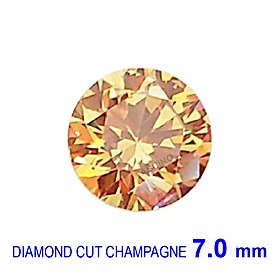 Kim Cương Nhân Tạo FASCINO GEMS Dạng Tròn 7.0 mm Màu TCF