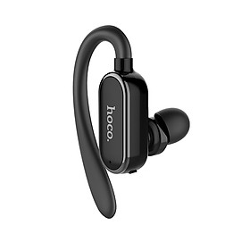 Mua Tai nghe móc tai Bluetooth Hoco chuẩn kết nối Bluetooth 4.2 hỗ trợ kết nối cùng lúc 2 thiết bị  chất liệu ABS an toàn tặng nút tai silicon E26 - Hàng chính hãng