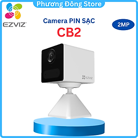 Camera Wifi Trong Nhà EZVIZ BC2 2MP Tích Hợp Pin Sạc 2.000mAh - Đàm Thoại 2 Chiều - Hàng Chính Hãng