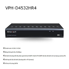 Mua Đầu ghi XVR 32 kênh 5in1 5.0MP VPH-D4532HR4 - Hàng chính hãng