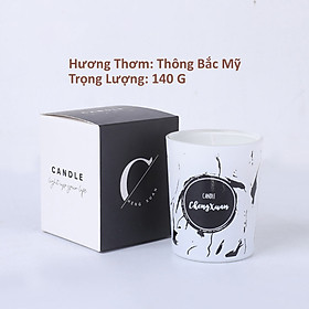 Nến thơm candle 50g sáp đậu nành không khói mùi hương tự nhiên làm trang trí decor quà tặng độc đáo