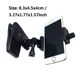 Cell Phone Holder Chest Mount Harness Adjustable Strap Mobile Clip