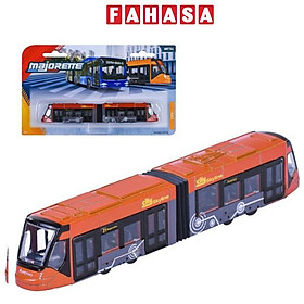 Đồ Chơi Mô Hình Xe City Bus Man + Avenio Tram - Majorette 8503003001 - Màu Cam
