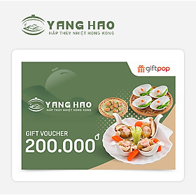 Evoucher Phiếu Quà Tặng Yang Hao 200K