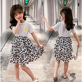 Set váy tầng hoa cúc dành cho bé gái 18-45kg. Chất liệu thoáng mát, kiểu dáng xinh xắn