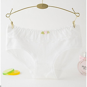 Quần Lót Nữ Cotton Phối Ren Cạp Xuất Hàn  Hàng Loại Đẹp