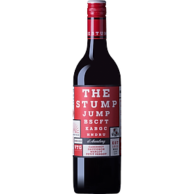 Rượu vang đỏ Úc D'Arenberg, The Stump Jump Cabernet Sauvignon Merlot Petit Verdot 14% độ