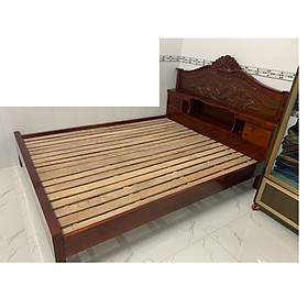 Mua Giường Hộp Gỗ Tràm Bong Vàng 1m6 và 1m8