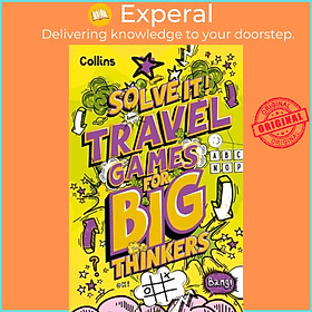 Sách - Travel Games for Big Thinkers - More Than 120 Fun Puzzles for Kids Aged 8 by Collins Kids (UK edition, paperback)
