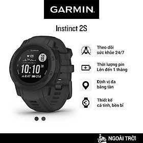 Mua Đồng Hồ Thông Minh Garmin Instinct 2S - Standard Edition (Graphite/Deep Orchid) - Hàng Chính Hãng