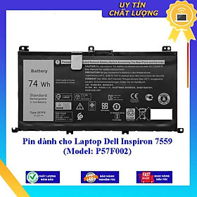 Pin dùng cho Laptop Dell Inspiron 7559  Model: P57F002 - Hàng Nhập Khẩu New Seal