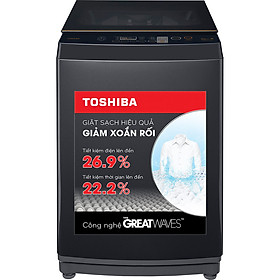 Máy giặt Toshiba Inverter 10 kg AW-DM1100PV(KK) - Hàng chính hãng