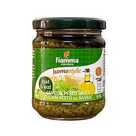 Sốt Mì Ý Pesto - Genoise Pesto Sauce FIAMMA 180Gr