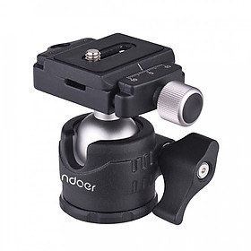 Đế Gắn Chân Và Đầu Máy Mini Andoer Quay 360 Độ