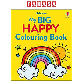 Sách ngoại văn: My Big Happy Colouring Book