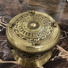 Trống đồng đúc , trống đồng quà tặng 15cm