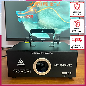 Đèn Laser Phòng Bay MP 7979 V12 Chiếu Hình 3D Với 3000 Hiệu Ứng |Top 1 Đèn Bay Phòng Vũ Trường Karaoke